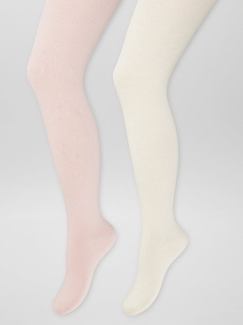 Lot de 2 collants chauds - Kiabi