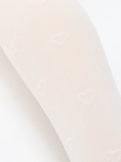 Lot de 2 collants légers imprimés - Kiabi