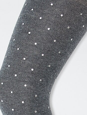 Lot de 2 collants 'panda'