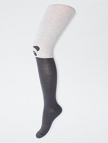 Lot de 2 collants 'panda'