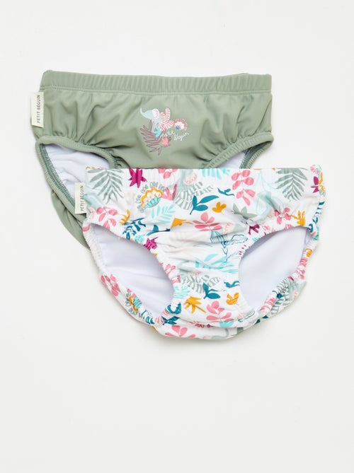 Lot de 2 couches de bain - Kiabi