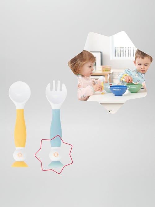 Lot de 2 couverts 'Badabulle' - Kiabi
