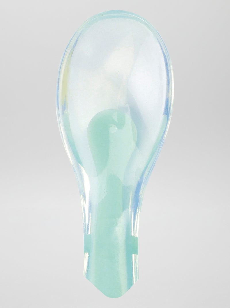 Lot de 2 cuillères en silicone 'Badabulle' bleu/jaune - Kiabi