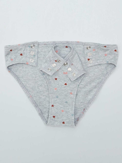 Lot de 2 culottes - collection facile à enfiler - Kiabi