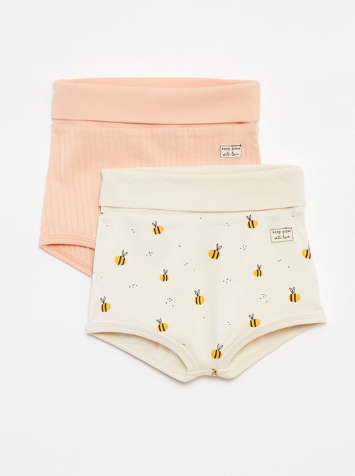 Lot de 2 culottes à enfiler - Kiabi