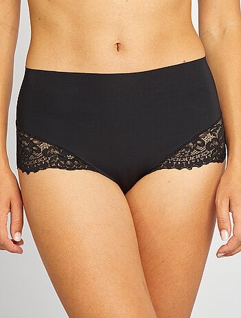 Lot de 2 culottes à taille haute