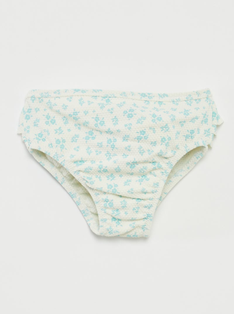 Lot de 2 culottes de bain BLANC - Kiabi