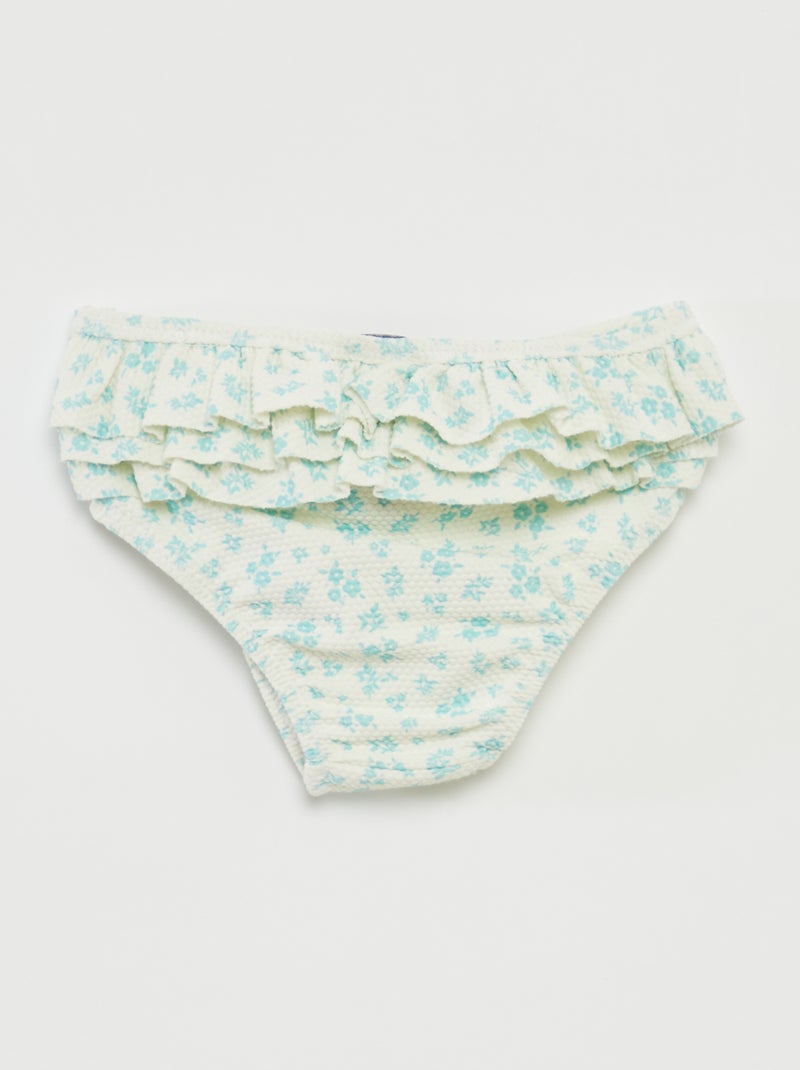Lot de 2 culottes de bain BLANC - Kiabi