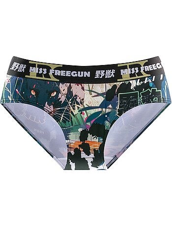 Lot de 2 culottes femme panther tiger freegun