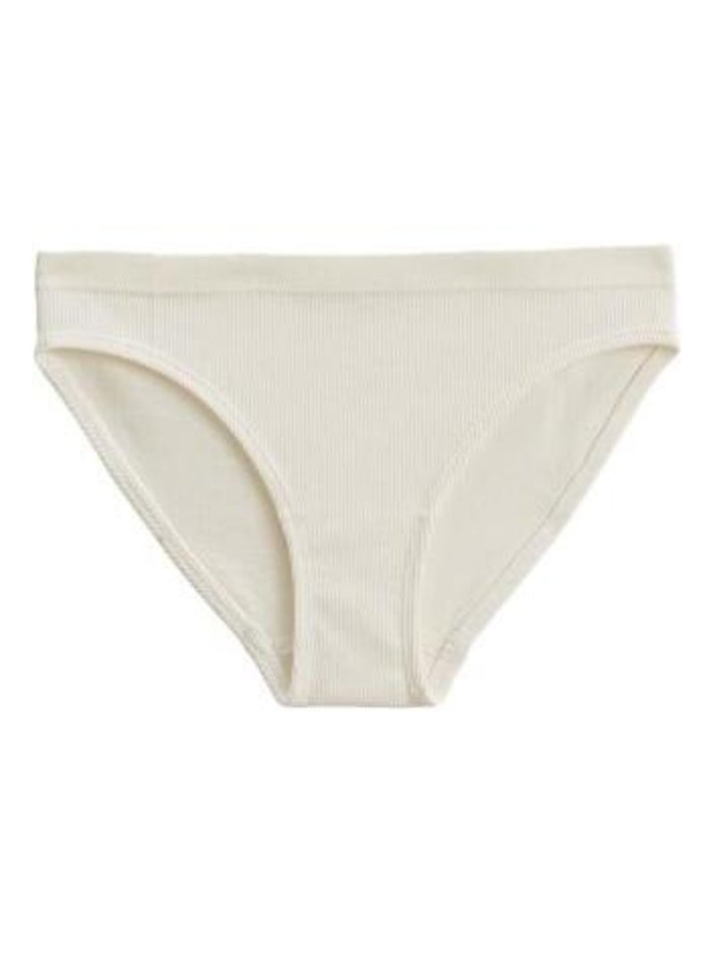 Lot de 2 culottes fille ?crues Saeva Ecru - Kiabi