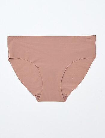 Lot de 2 culottes invisibles en microfibre