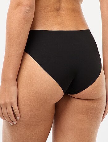 Lot de 2 culottes invisibles en microfibre