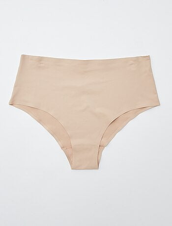 Lot de 2 culottes invisibles taille haute