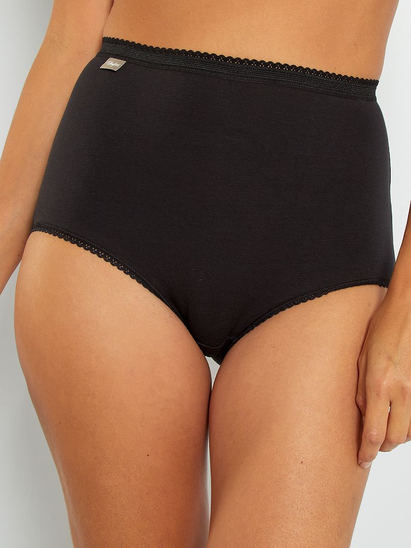 Playtex Culotte Midi Flower Elegance Confortable x1 Femme, Imprimé Playtex Culotte Midi Flower Elegance Confortable x1 Femme, Imprimé