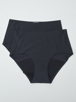 Lot de 2 culottes menstruelles flux léger