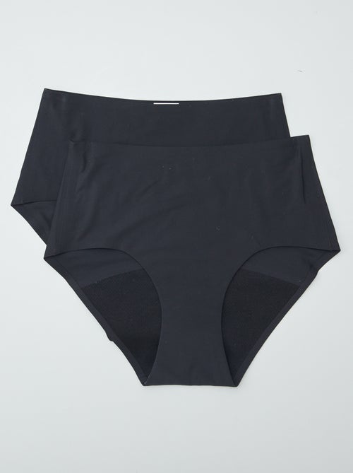 Lot de 2 culottes menstruelles flux léger - Kiabi