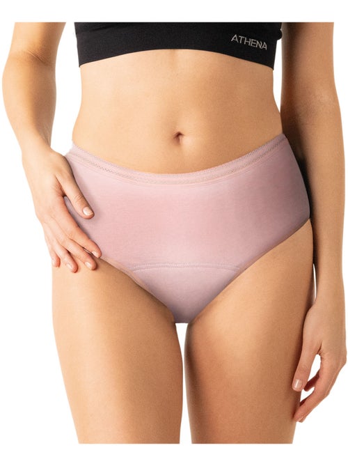 Lot de 2 culottes menstruelles taille haute femme athena - Kiabi