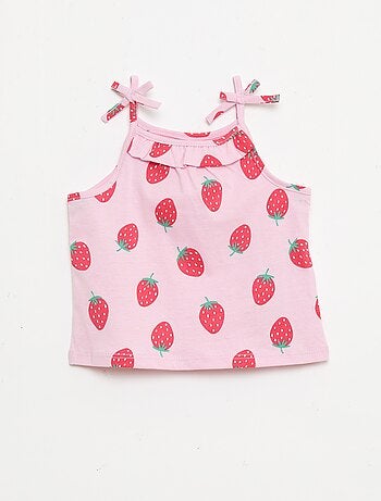 Lot de 2 débardeurs à bretelles