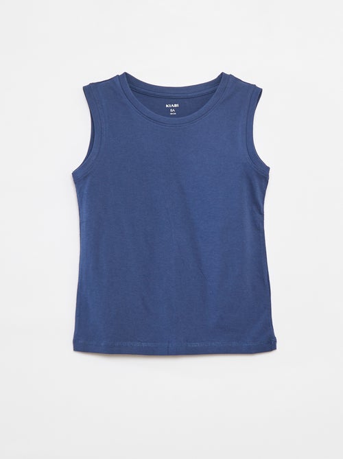 Lot de 2 débardeurs à col rond - Kiabi