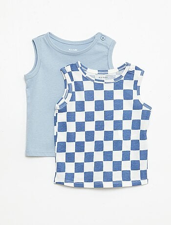 Lot de 2 débardeurs