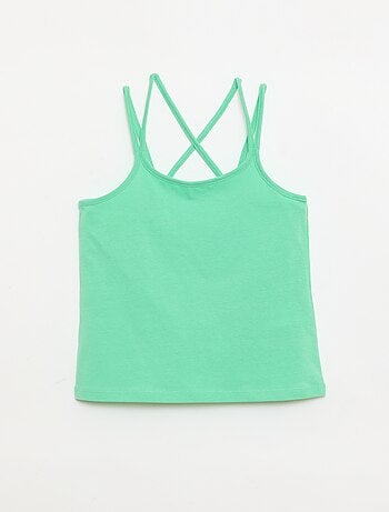 Lot de 2 débardeurs dont 1 imprimé