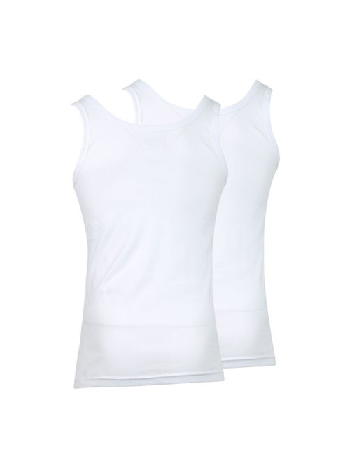 Lot de 2 débardeurs homme ecopack athena - Kiabi Lot de 2 débardeurs homme ecopack athena - Kiabi