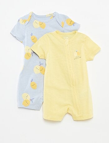 Lot de 2 dors bien à manches courtes