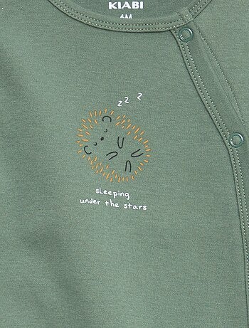 Lot de 2 dors bien avec pieds et ouverture pressionnée