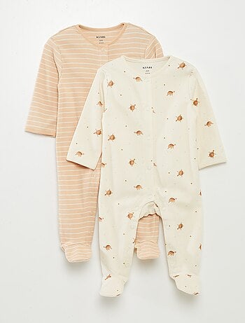 Lot de 2 dors-bien avec pieds