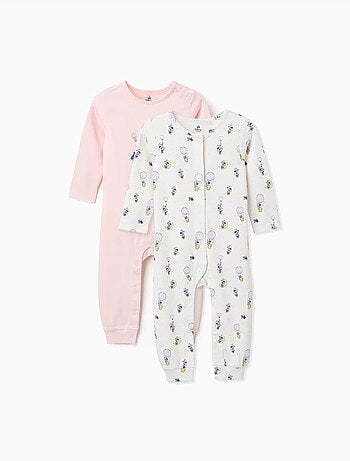 Lot de 2 dors-bien en coton avec minnie