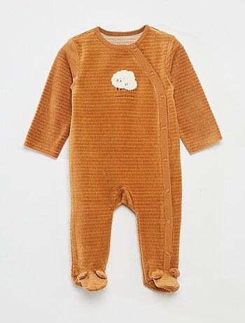 Lot de 2 dors-bien en velours