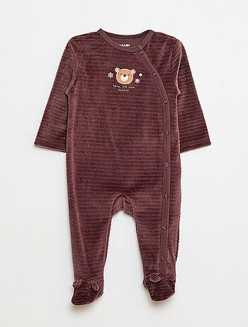 Lot de 2 dors-bien en velours