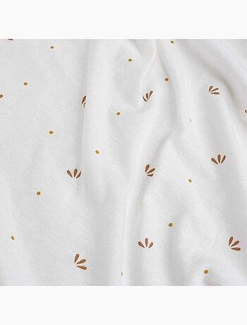 Lot de 2 draps housse berceau - 50x83cm