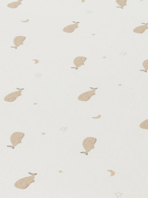 Lot de 2 draps housse en coton - Kiabi