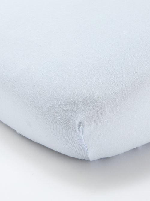 Lot de 2 draps housse en coton - Kiabi