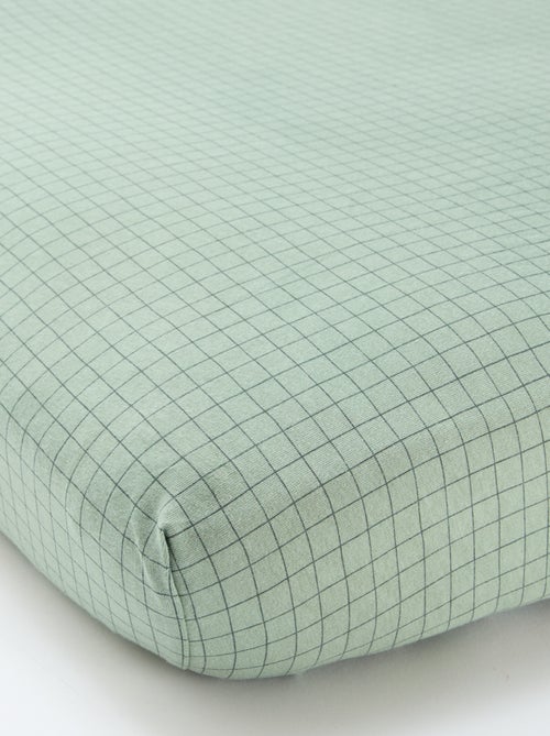 Lot de 2 draps housse en coton - Kiabi