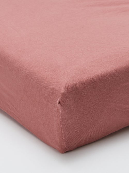 Lot de 2 draps housses bébé 60 x120 cm en jersey - Kiabi Home - Kiabi Lot de 2 draps housses bébé 60 x120 cm en jersey - Kiabi Home - Kiabi