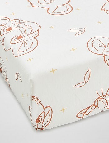 Lot de 2 draps housses 'Disney'