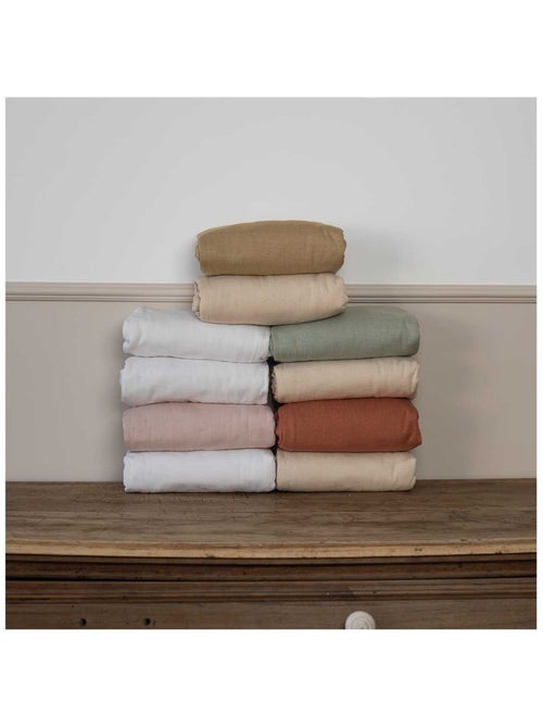 Lot de 2 draps-housses lit bébé - Kiabi