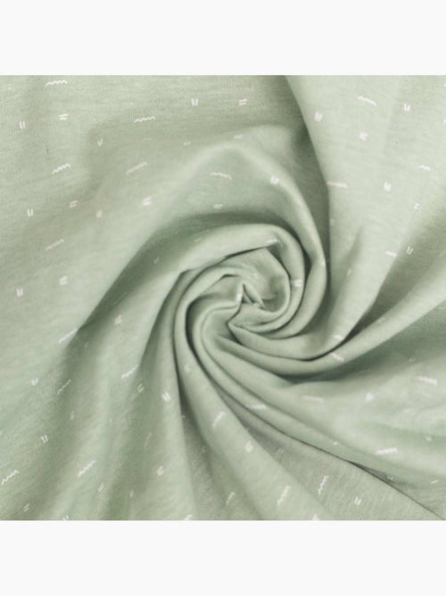 Lot de 2 draps housses pour berceau bébé certifiées oeko-tex® standard 100 - Kiabi