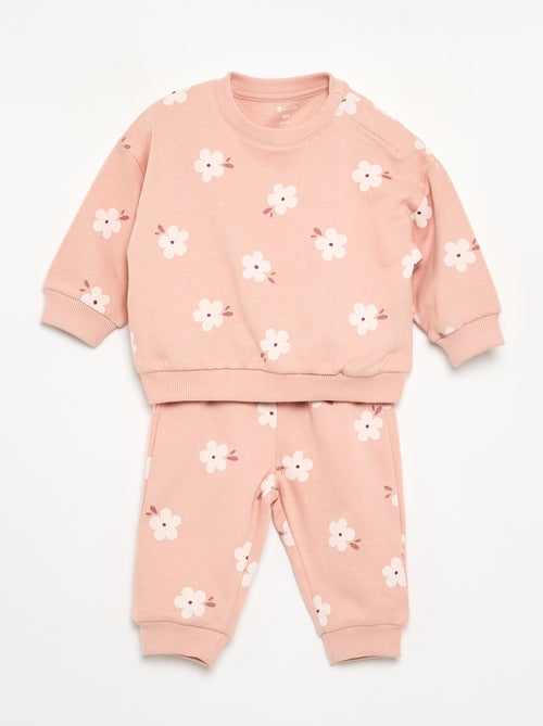 Lot de 2 ensembles 2 pièces - sweat + pantalon - Kiabi