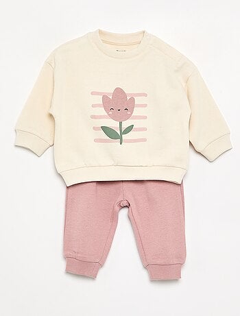 Lot de 2 ensembles 2 pièces - sweat + pantalon