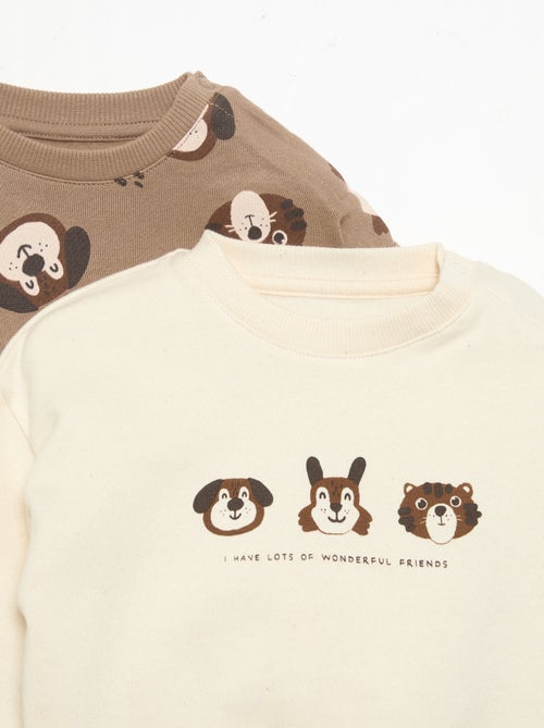 Lot de 2 ensembles 2 pièces - sweat + pantalon - Kiabi