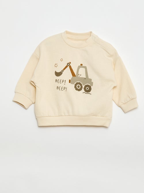 Lot de 2 ensembles pull + pantalon en coton - Kiabi