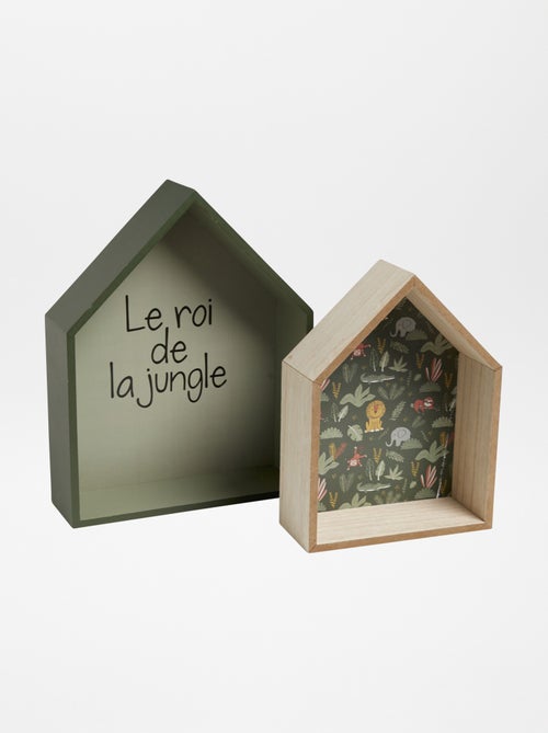 Lot de 2 étagères - Kiabi