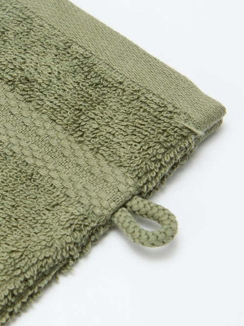 Lot de 2 gants de toilette - Kiabi Home - Kiabi