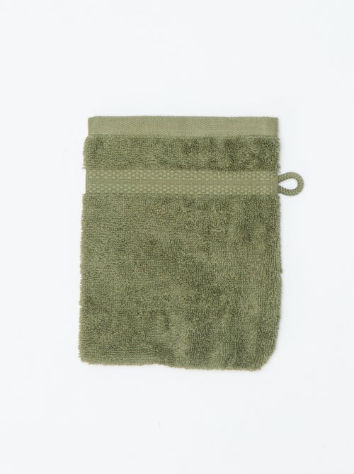 Lot de 2 gants de toilette - Kiabi Home - Kiabi