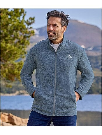 Lot de 2 gilets en micropolaire chinée - atlas for men
