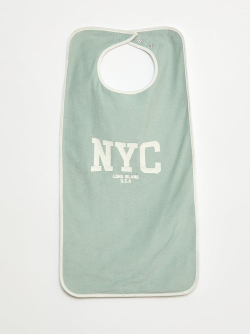 Lot de 2 grands bavoirs éponge - So Easy - Kiabi