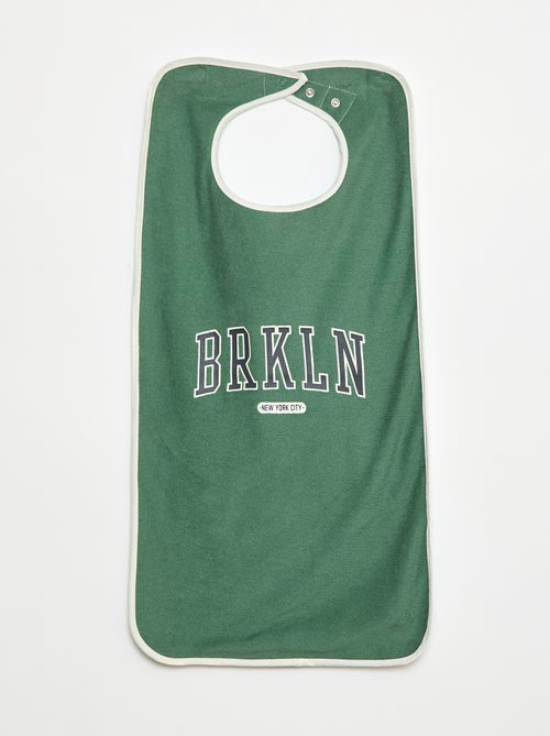 Lot de 2 grands bavoirs éponge - So Easy - Kiabi